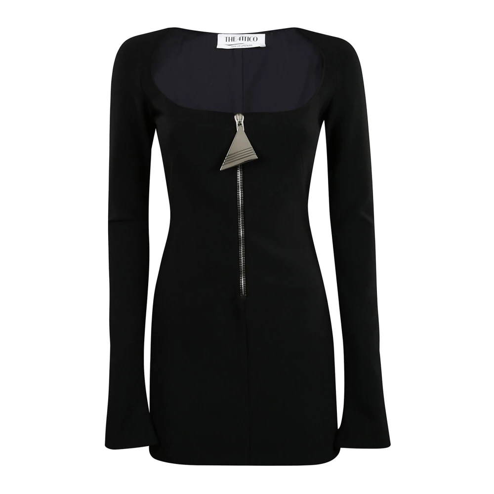 The Attico Stijlvolle Mini Jurk Black Dames