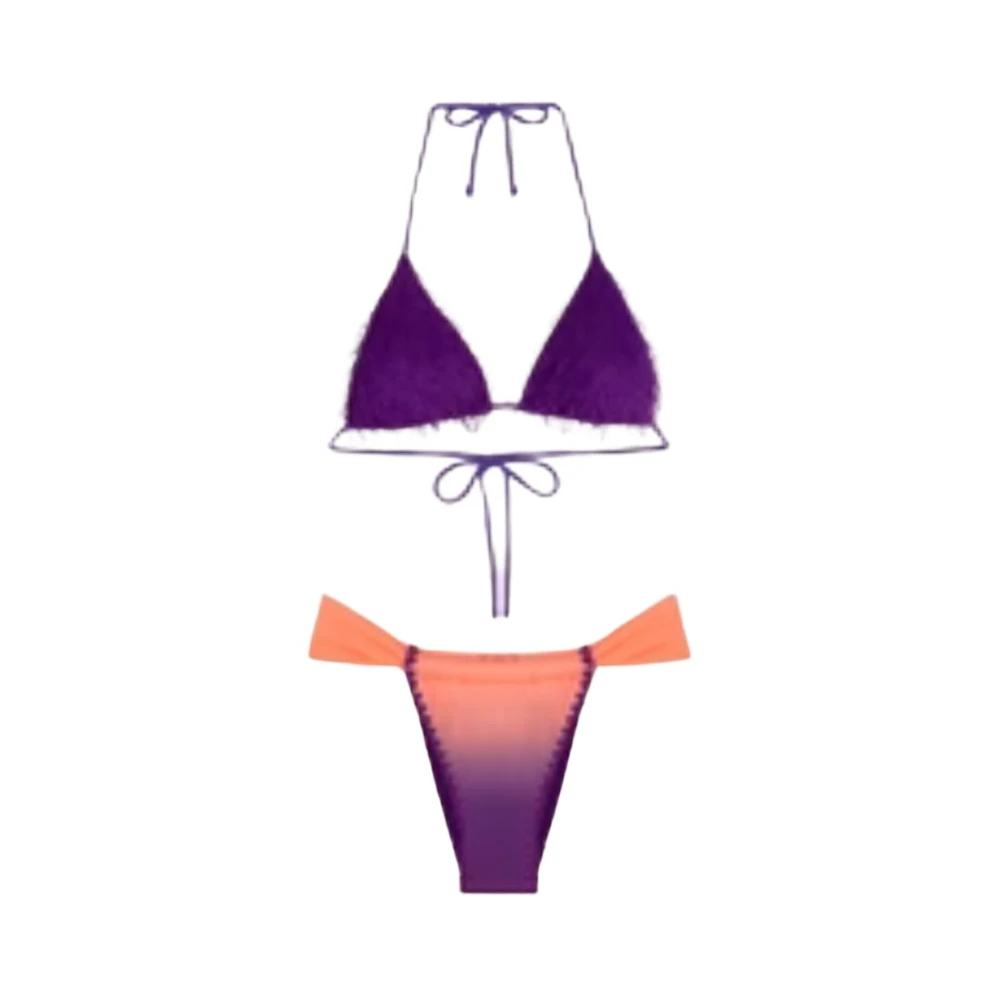 F**k Driehoekige bikini met Braziliaanse snit Multicolor Dames