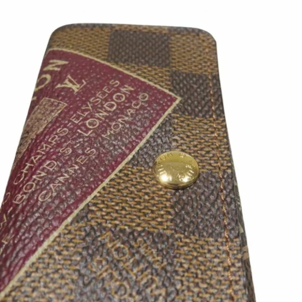 Louis Vuitton Vintage Pre-owned Fabric key-holders Brown Unisex