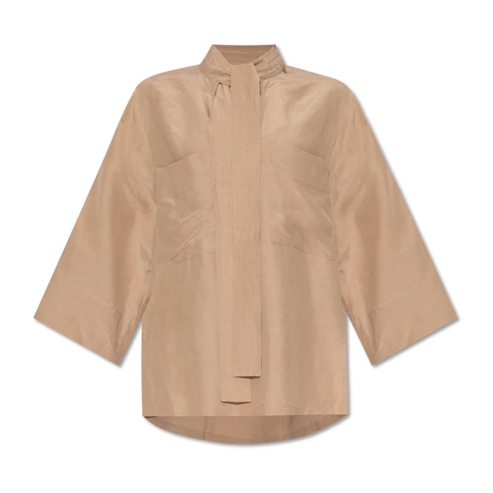 By Malene Birger Dakote Shirt By Herenne Birger Beige Dames