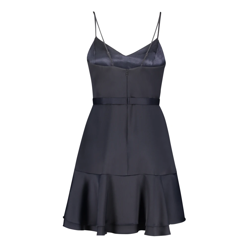 Vera Mont Elegant Satijnen Cocktailjurk Blue Dames