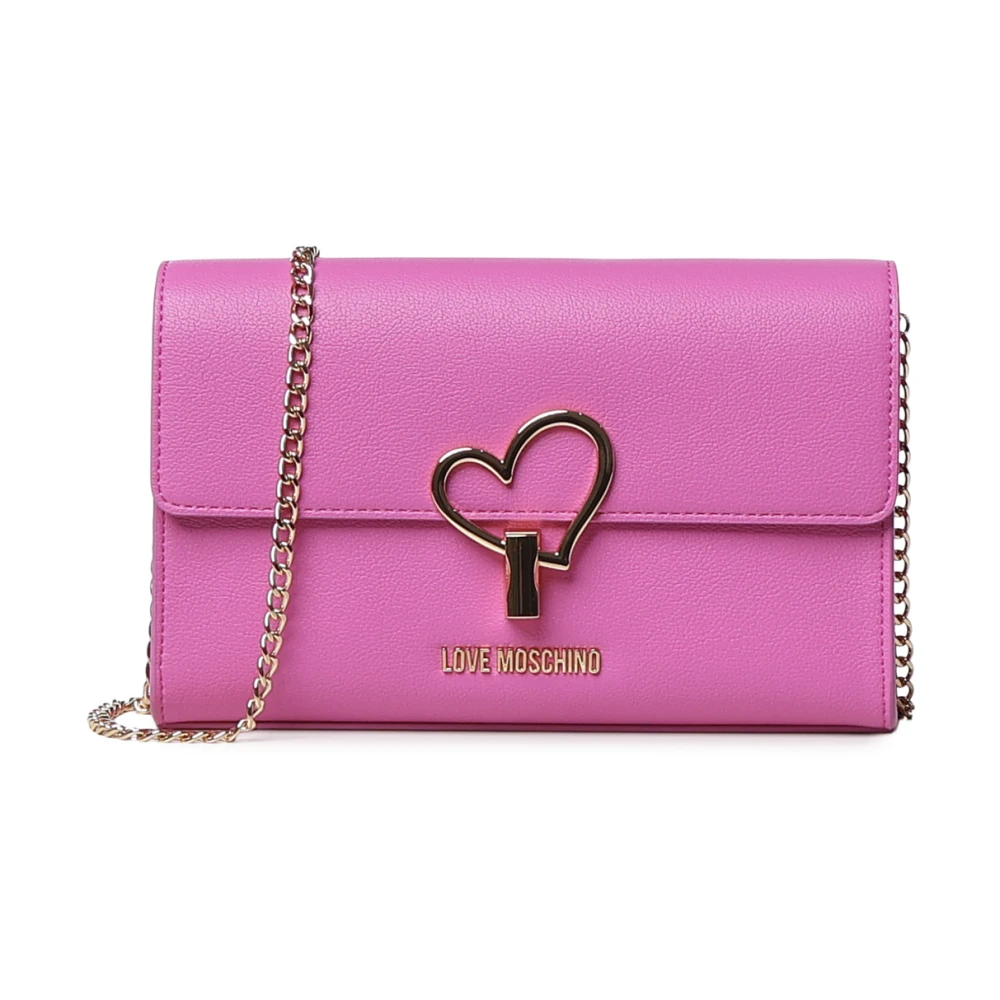 Love Moschino Women's Pink Mini Bags, One Size, Borsa