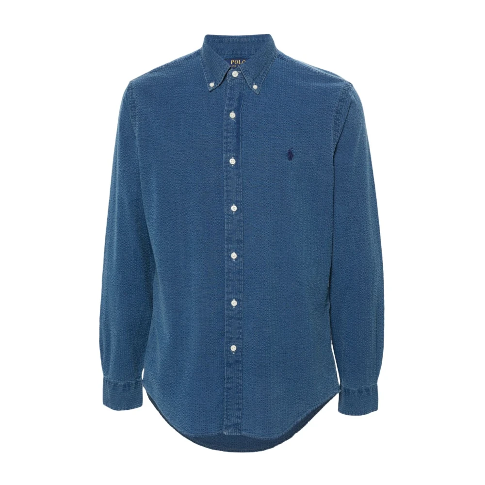 Polo Ralph Lauren Blauwe Overhemd Collectie Blue Heren