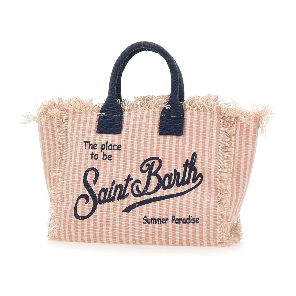 Mc2 Saint Barth Women's Pink Colette Handbag - Shopping Bags - One Size - Bags