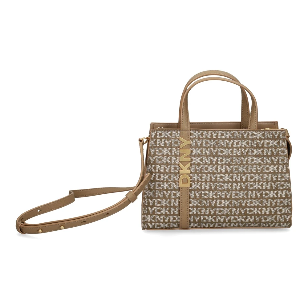 Dkny Women's Brown Shopping Bags, One Size, Casual Tote Bag