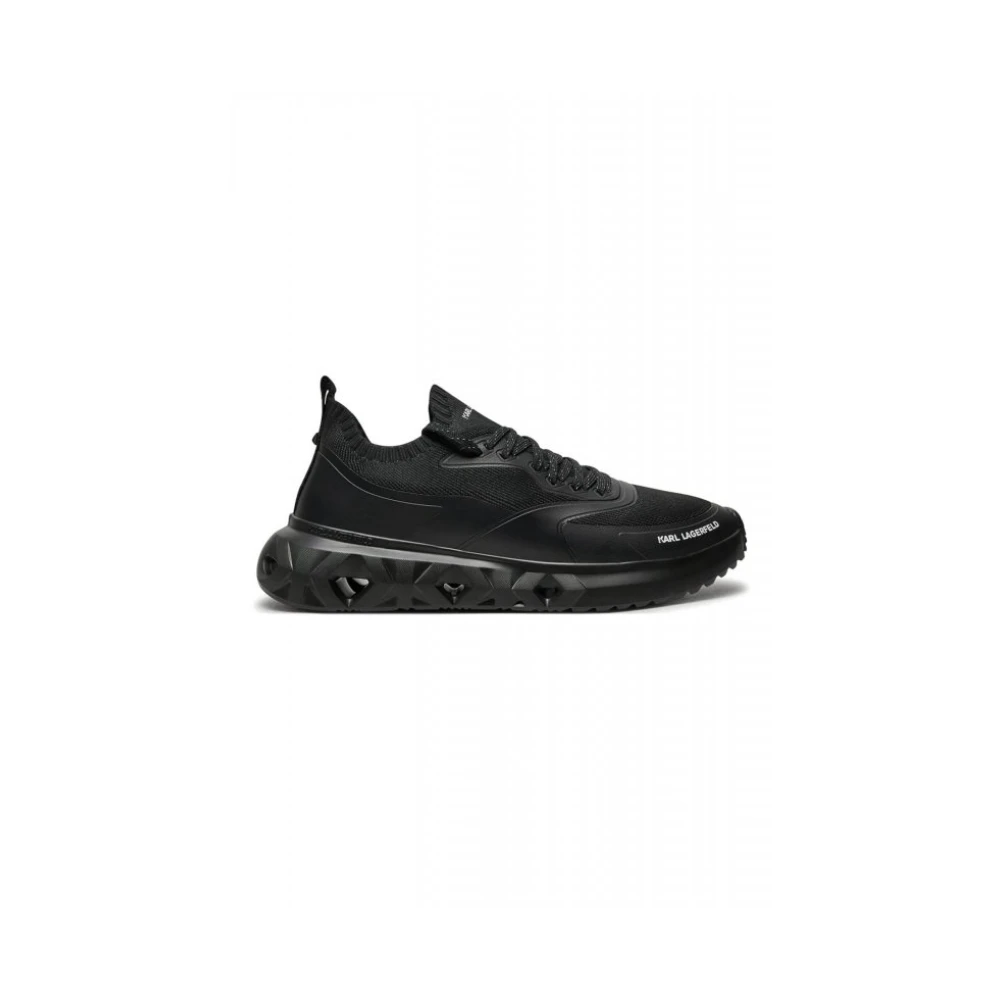 Karl Lagerfeld K/Kite Run Knit Sock Lo Heren Schoenen Zwart