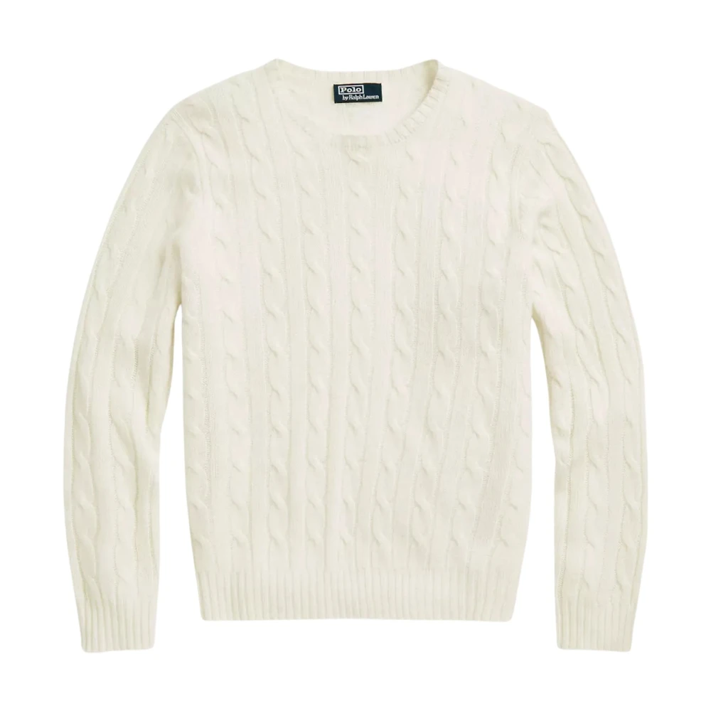 Ralph Lauren Cashmere Tröja White, Herr