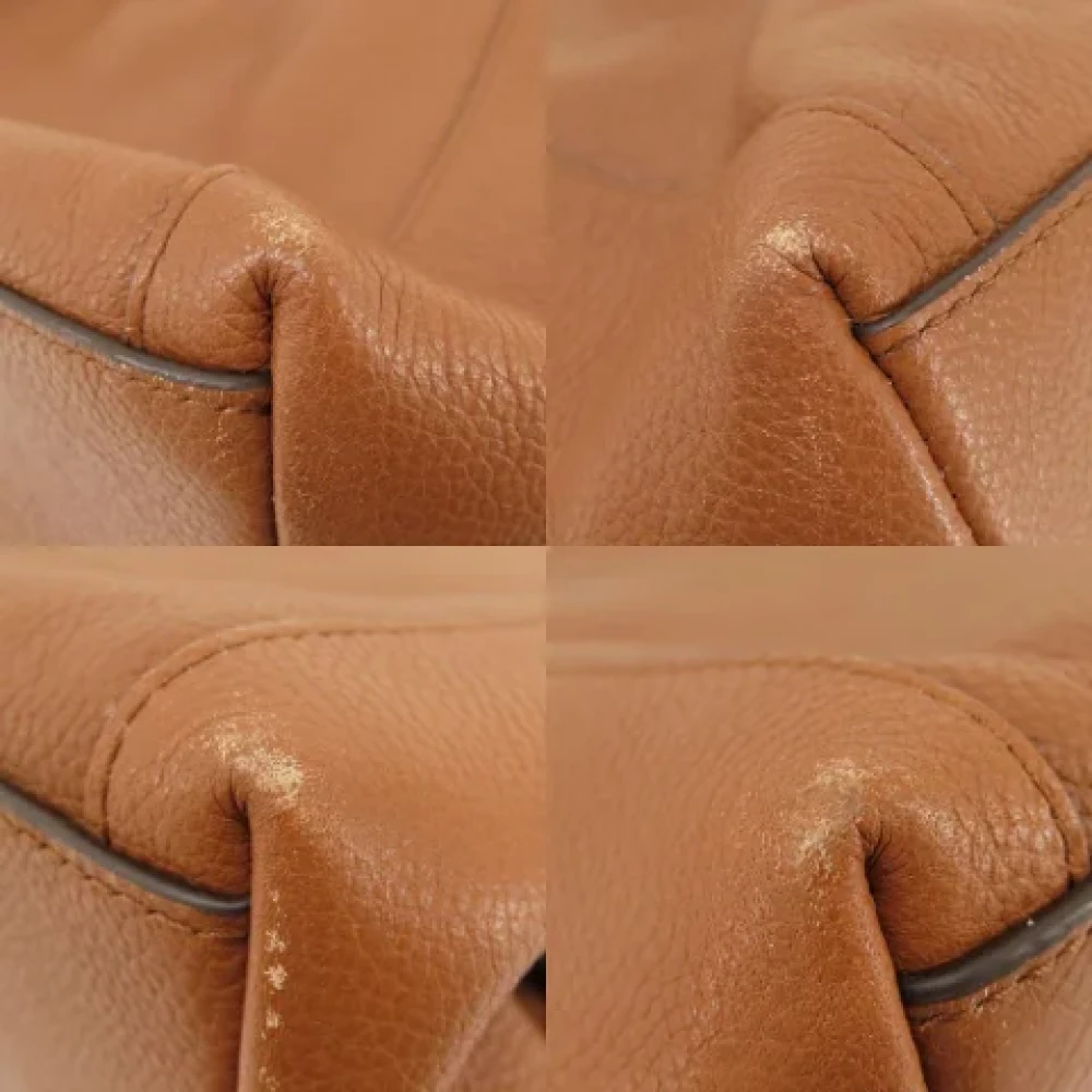 Coach Pre-owned Leather totes Brown Dames