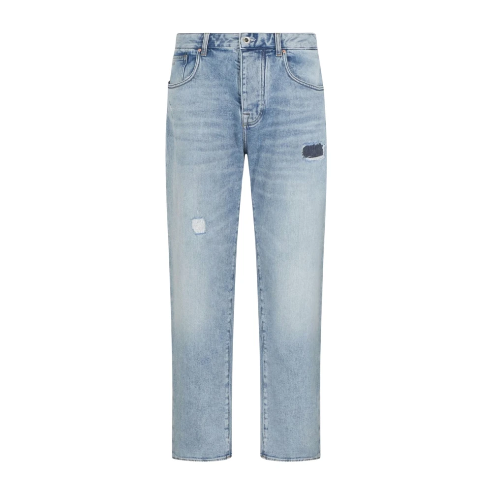 Armani Exchange Homme Bleu - Jean Droit - Jeans - Taille: W34