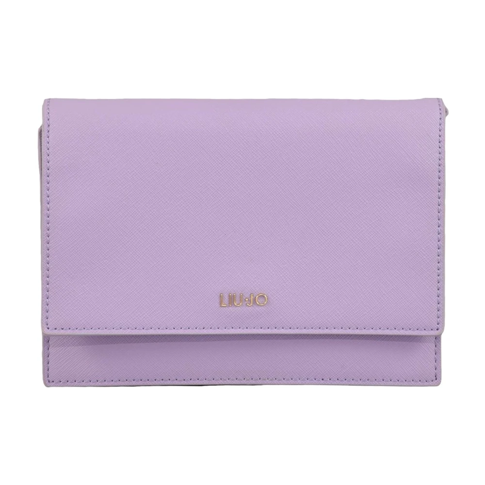 Liu Jo Pasjeshouder Portemonnee van Polyester Purple Dames