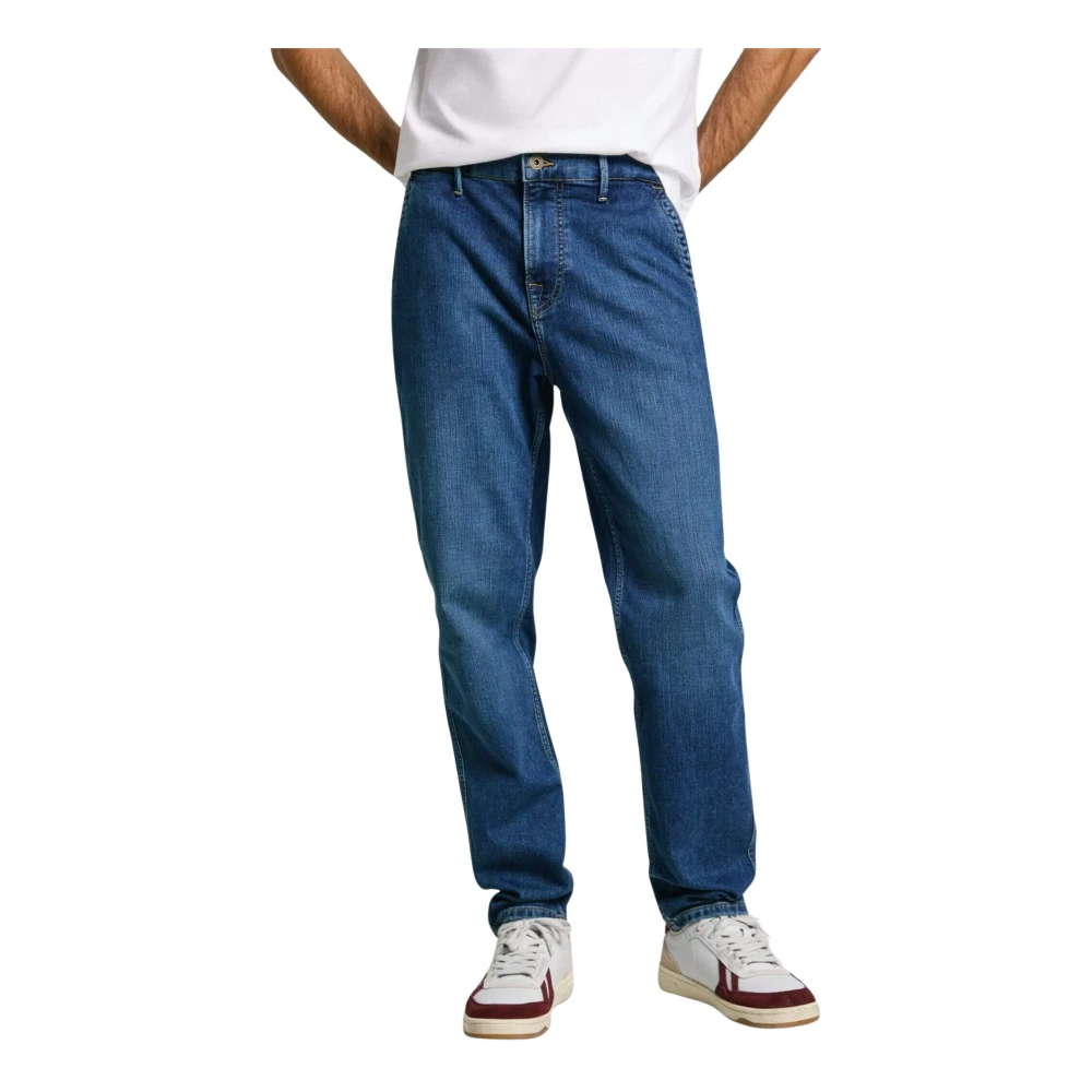 Pepe Jeans Tapered Gymdigo Denim Jeans Blue Heren