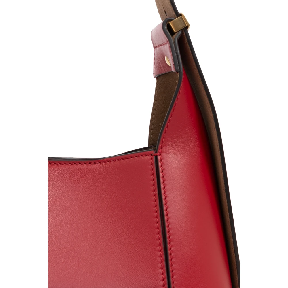 Jimmy Choo Schoudertas Diamond Klein Red Dames