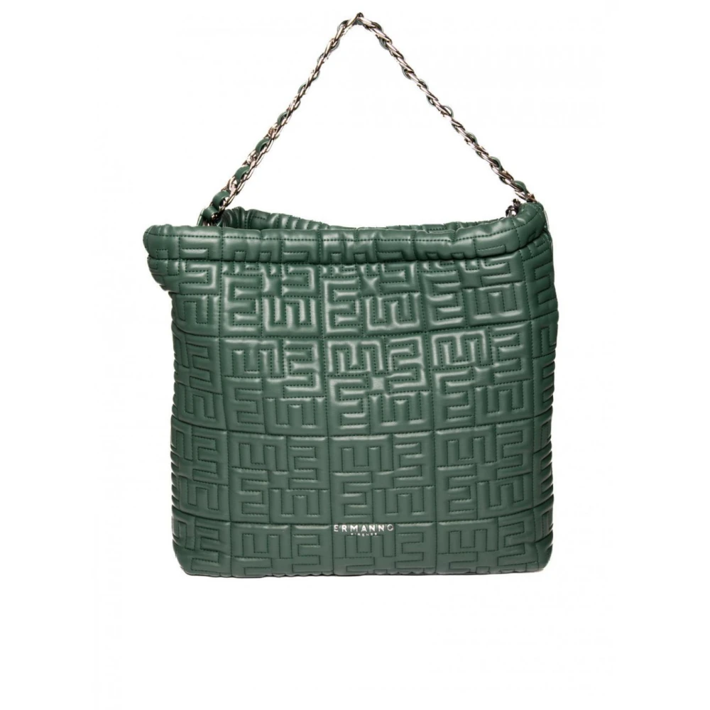 Ermanno Scervino Groene Eco Leren Dames Tas Green Dames