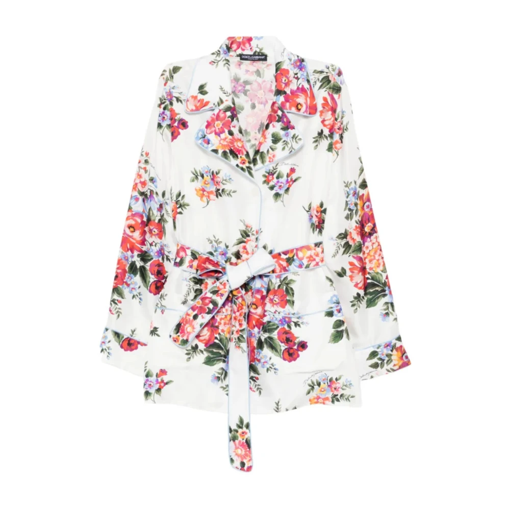Dolce & Gabbana Damen Multicolor Jacken, Mehrfarbig, Sgröße: