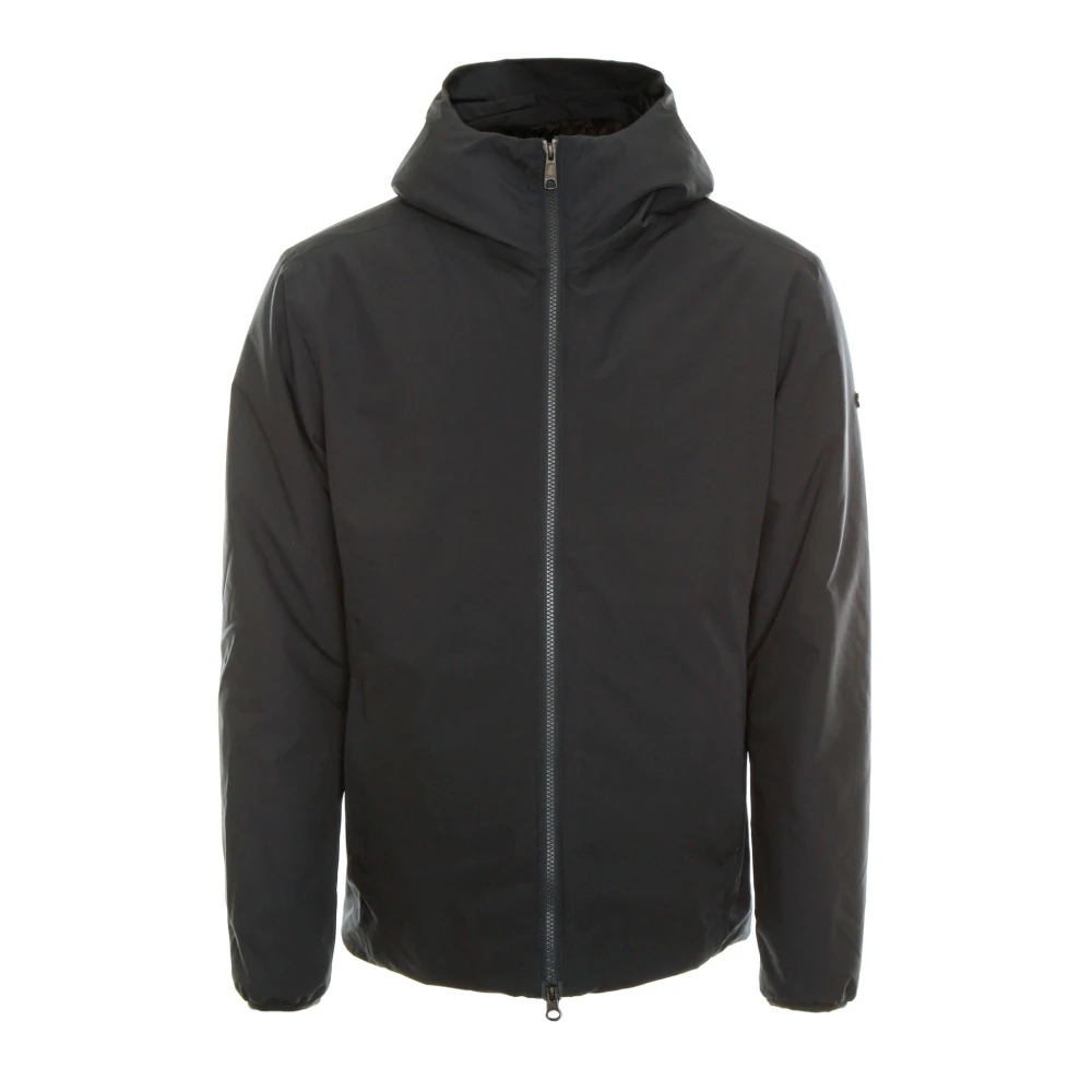 Scandinavian Edition Lichtgewicht Hooded Jacket met reflecterende details Gray Heren