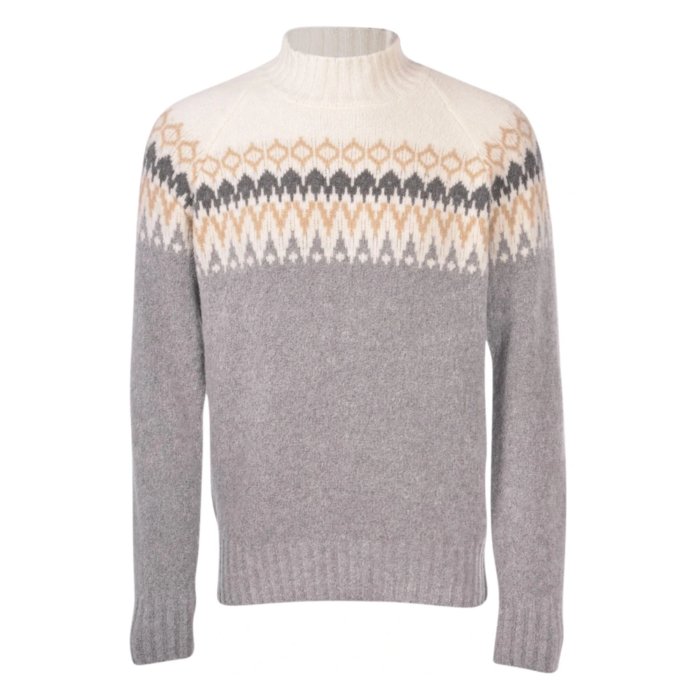 Gran Sasso Lupo Casual Overhemd Gray Heren