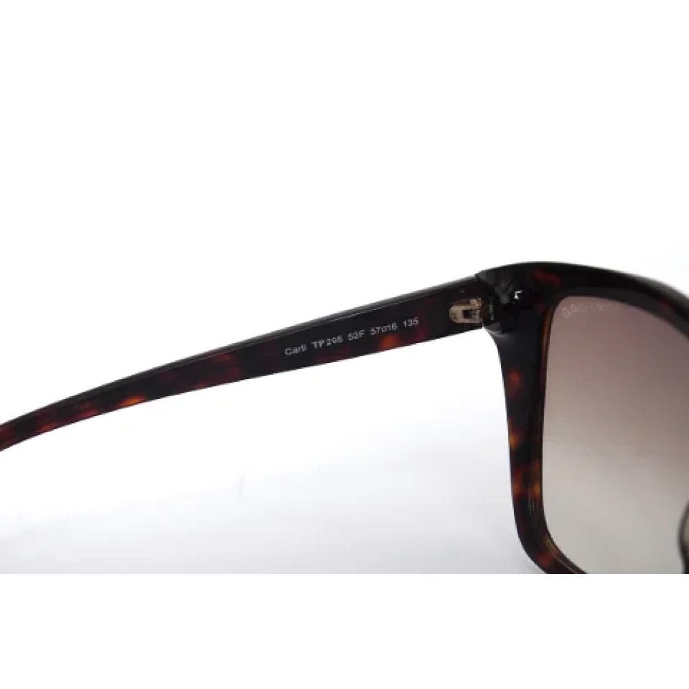 Tom Ford Pre-owned Plastic sunglasses Brown Dames