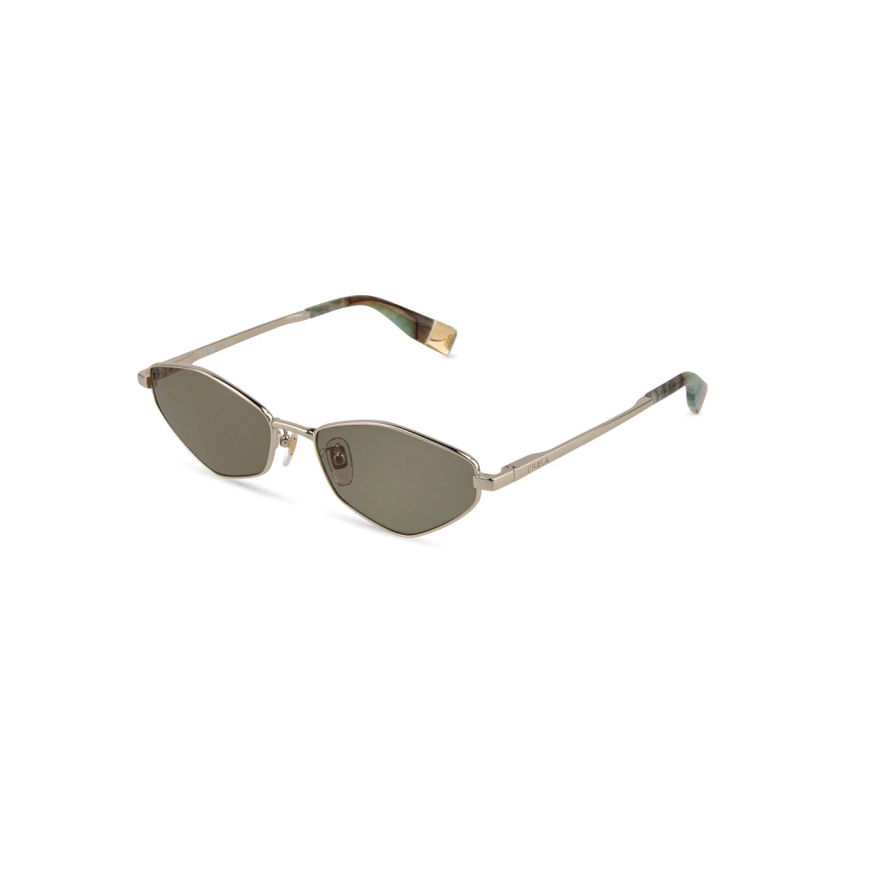 Furla Women's Yellow Sunglasses, 57 Mm, Sfub17 Sunglasses