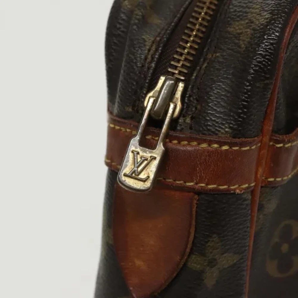 Louis Vuitton Vintage Pre-owned Canvas clutches Brown Dames