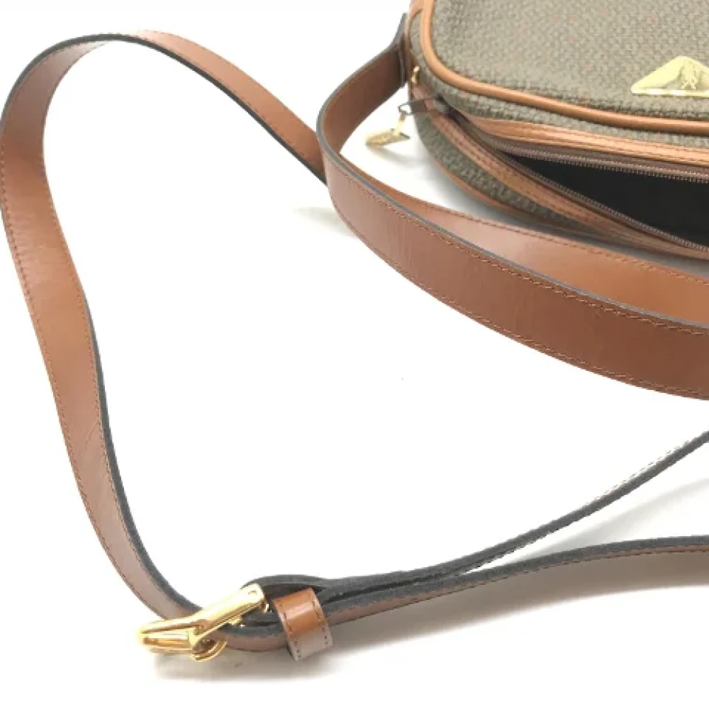 Yves Saint Laurent Vintage Pre-owned Leather shoulder-bags Brown Dames