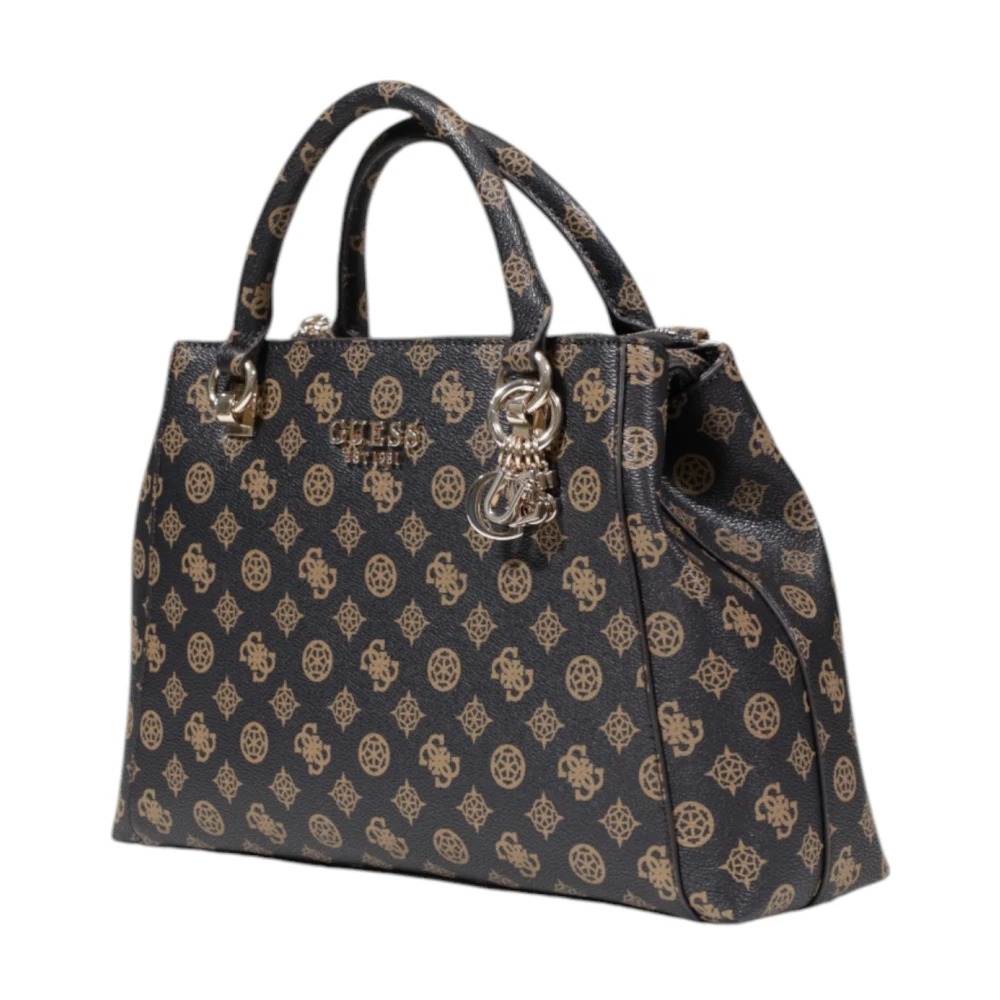 Guess Herfst Winter Dames Grote Tassen Collectie Brown Dames
