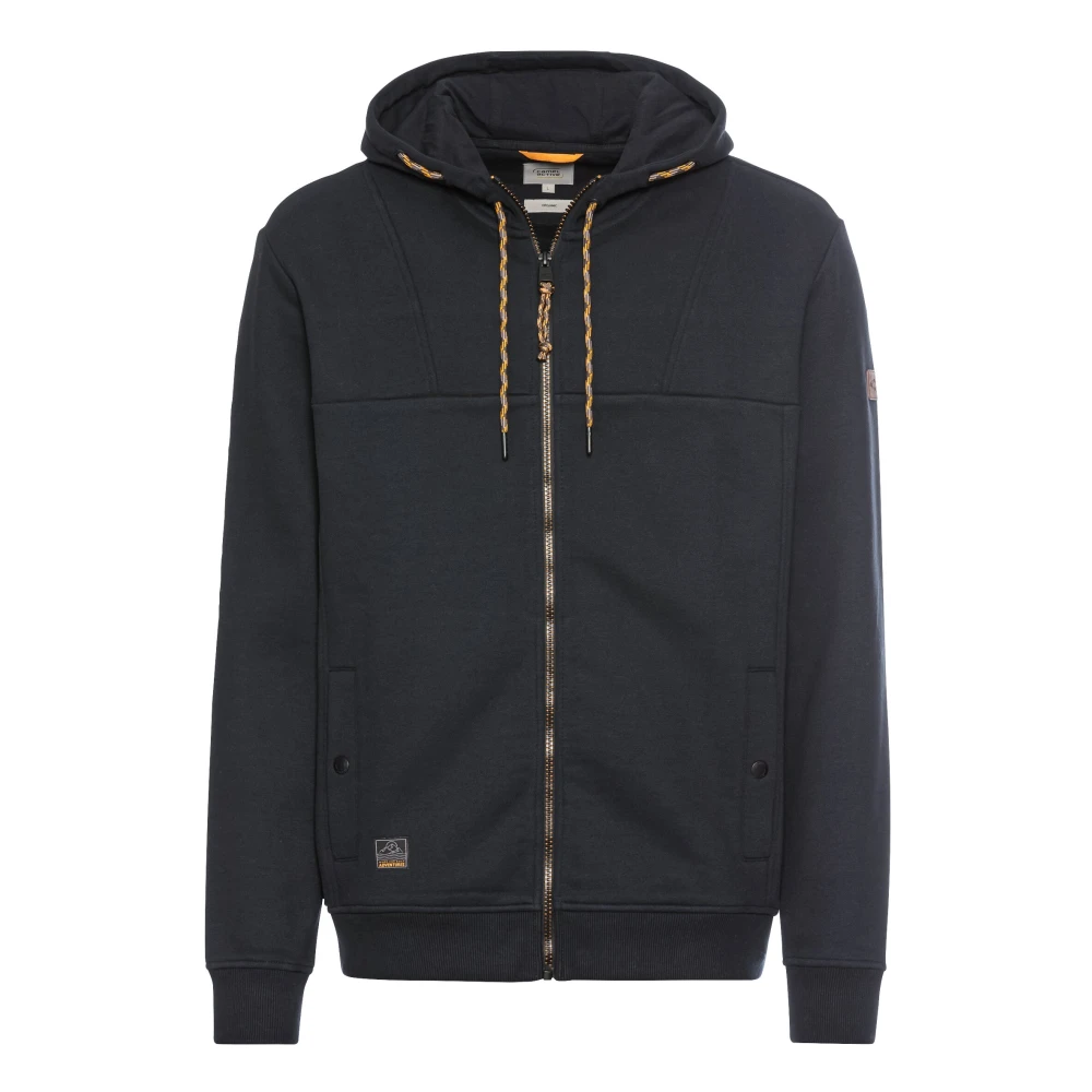 camel active Katoenmix Sweatshirt Blue Heren
