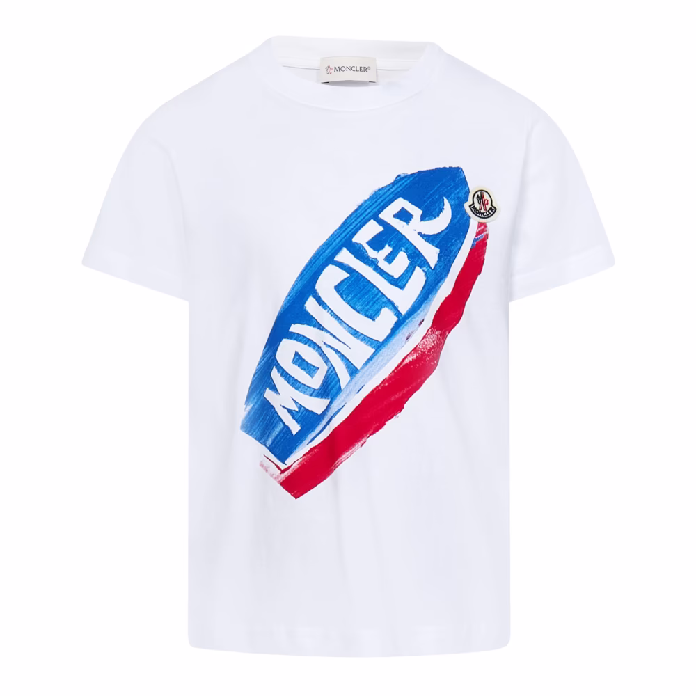 Kinder Weiße T-Shirts und Polos mit Gedrucktem Logo