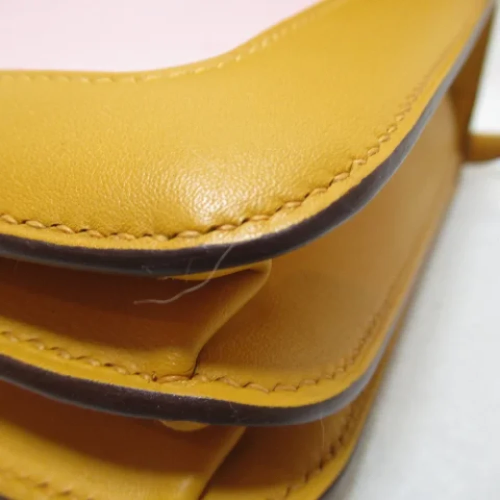 Hermès Vintage Pre-owned Leather shoulder-bags Multicolor Dames