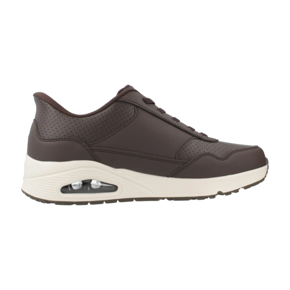Skechers Luxe Sneakers Heren Schoenen Bruin