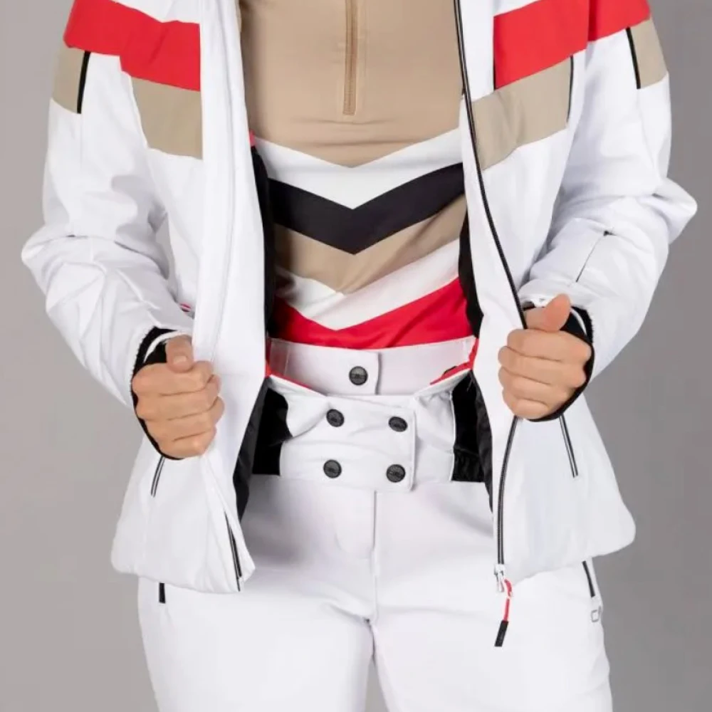 CMP Witte Winterjas High-Loft Technologie White Dames