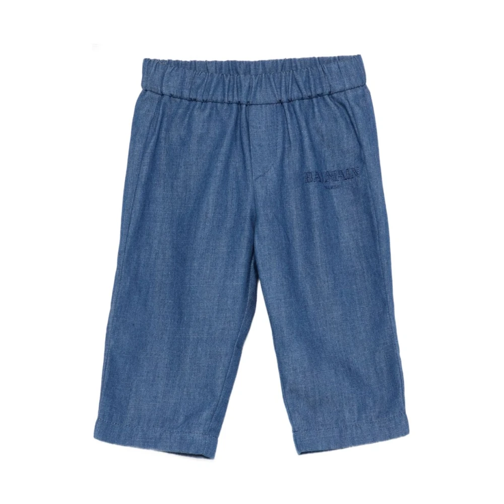 Balmain Unisex Kids Blue Elasticated Jeans - Jeans - 18 M - Kids