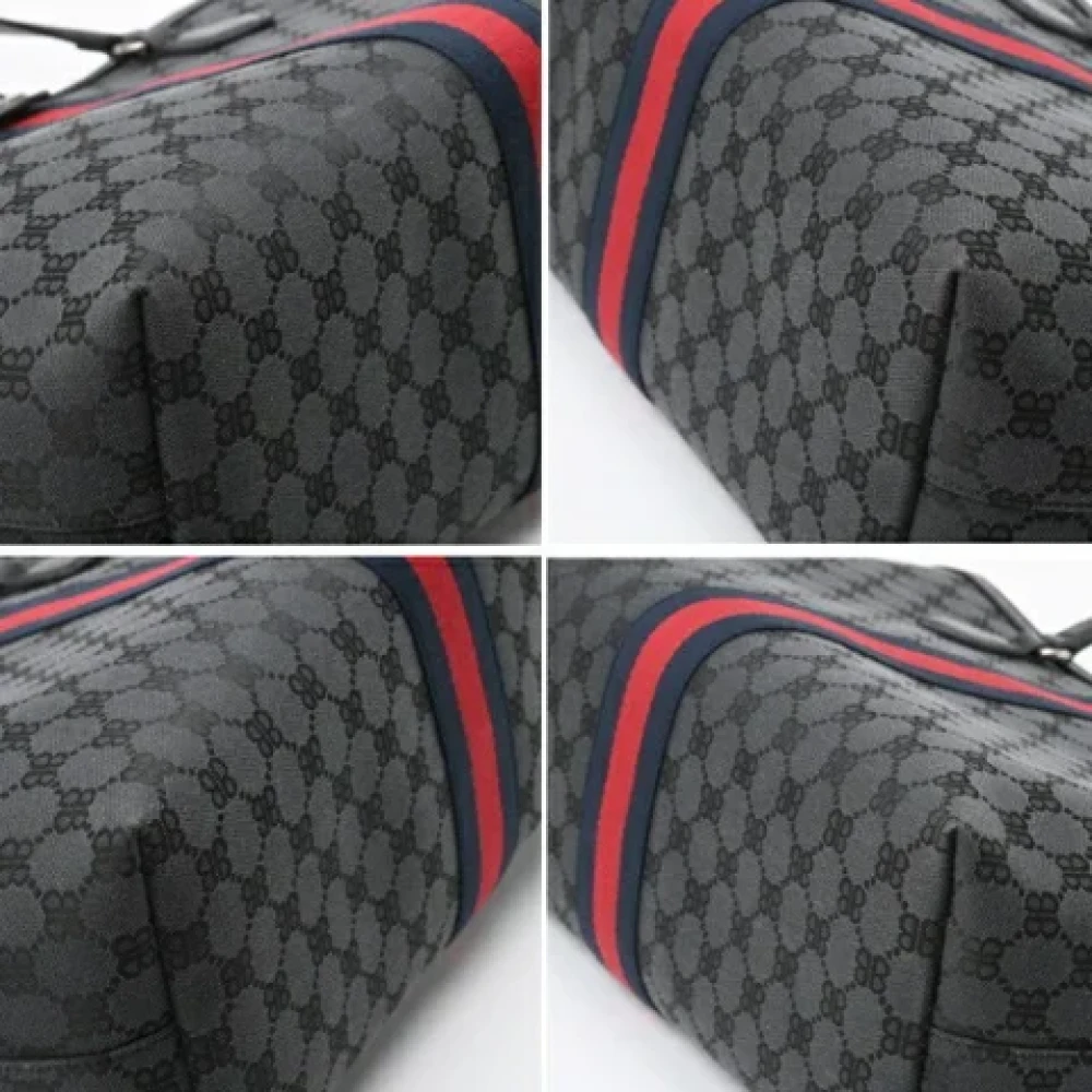 Balenciaga Vintage Pre-owned Canvas handbags Black Unisex