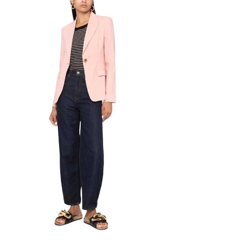 pinko Elegante Jas Pink Dames