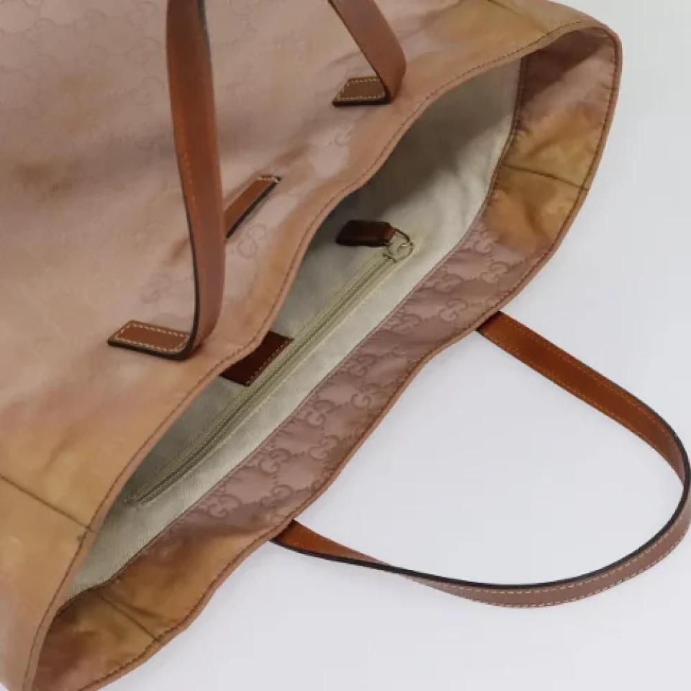 Gucci Vintage Pre-owned Canvas gucci-bags Pink Dames