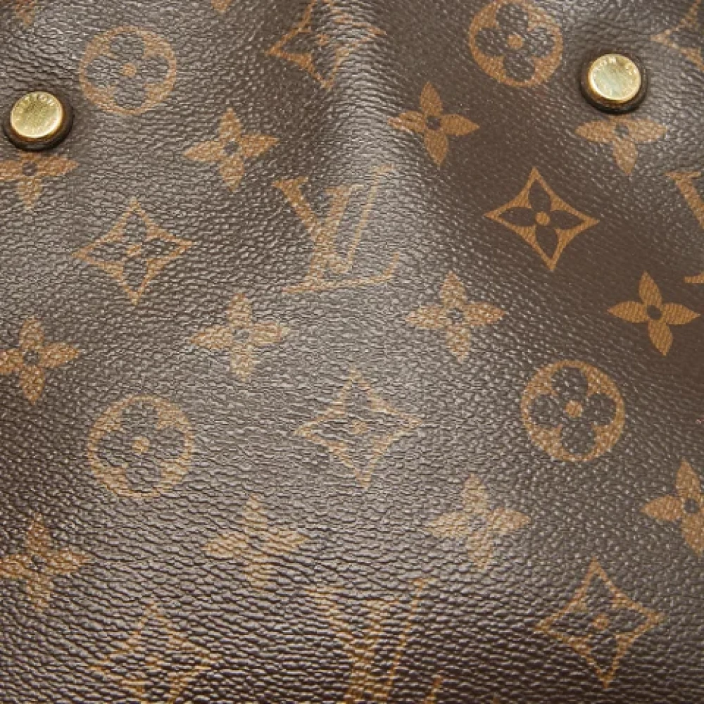 Louis Vuitton Vintage Pre-owned Leather totes Brown Dames