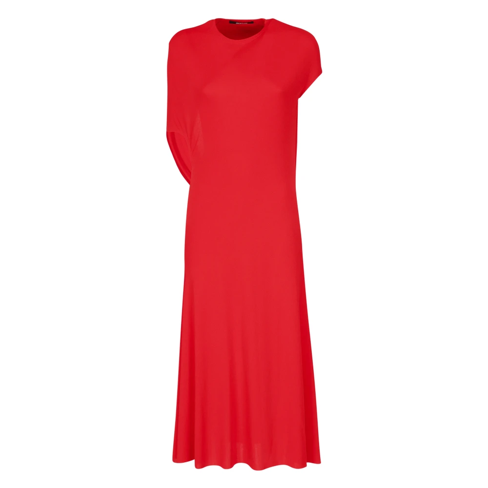 Jacquemus Rode Jurk LA Robe Salerno Red Dames