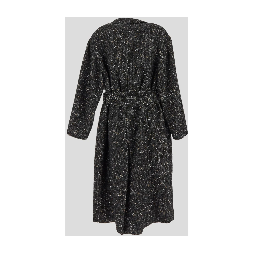 Isabel Marant Étoile Wollen jas voor vrouwen Black Dames