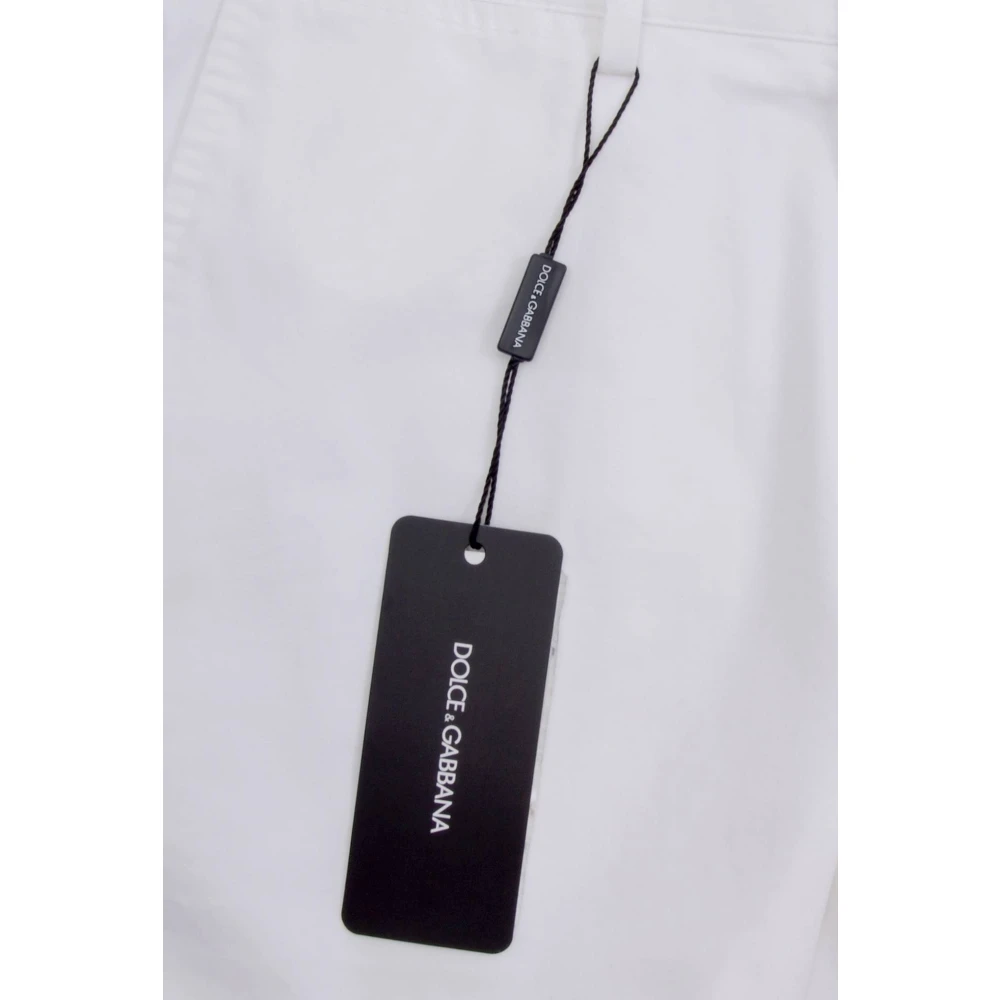 Dolce & Gabbana Heren Bermuda Shorts White Heren