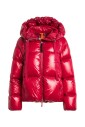 doudoune-rouge-a-capuche-fleurie
