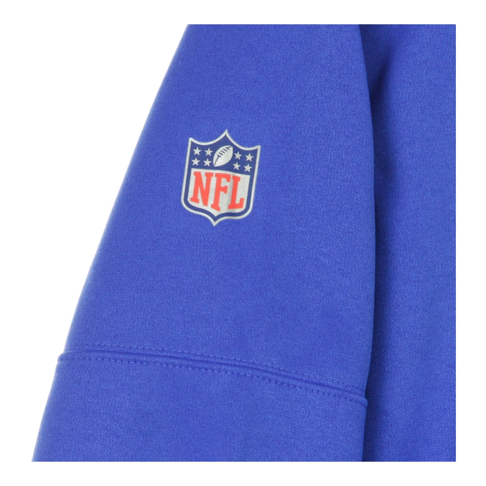 Nike NFL Team Name Lockup Hoodie Blue Heren