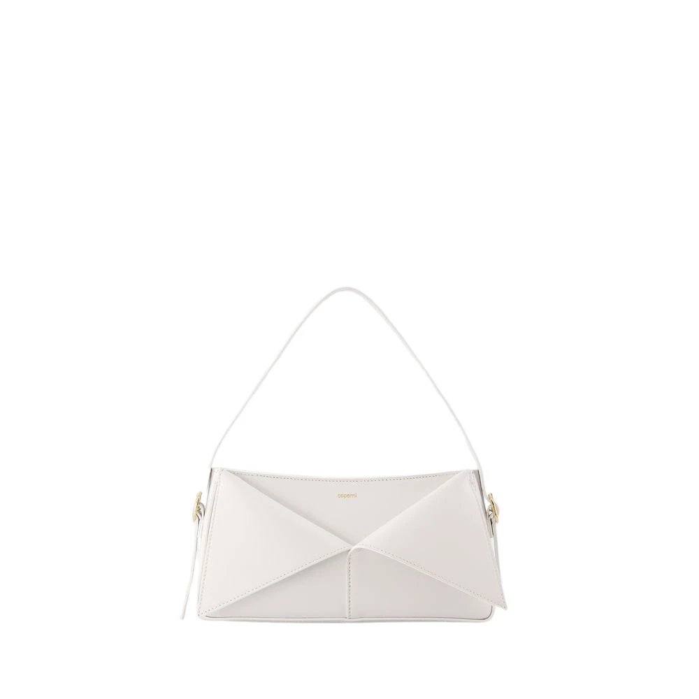 Coperni Witte Leren Baguette Tas White Dames