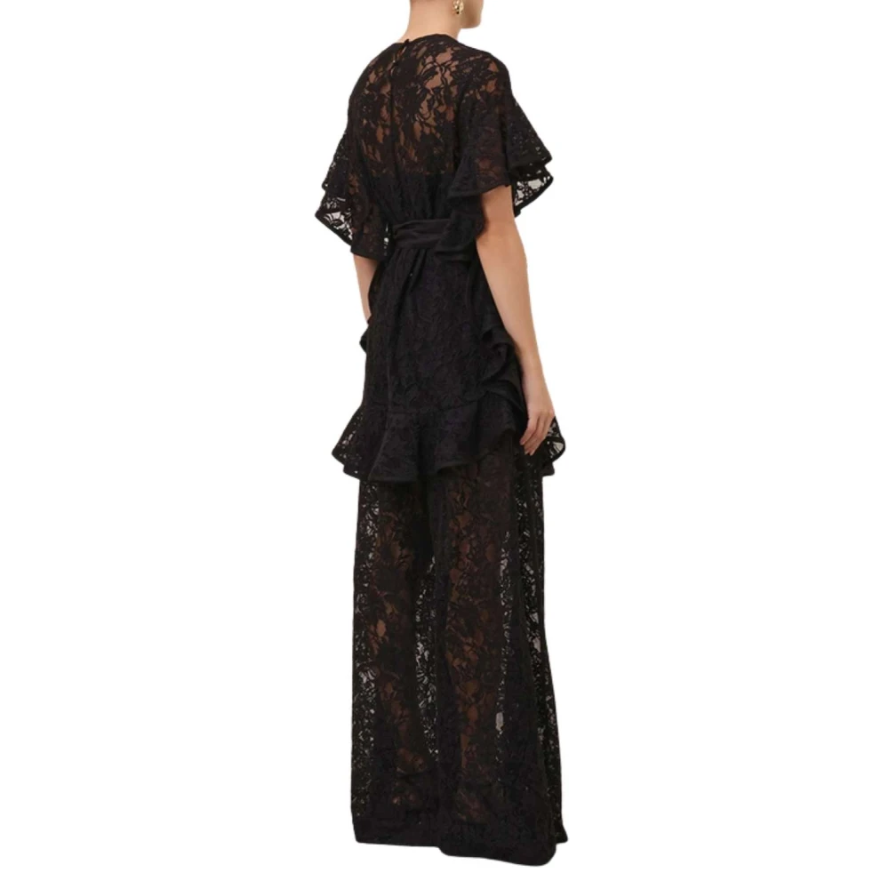 Zimmermann Kanten Tuniek Black Dames