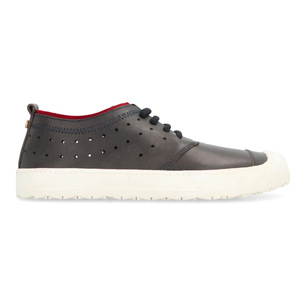 Volta Rubber cap-toe lage sneakers Heren Schoenen Zwart