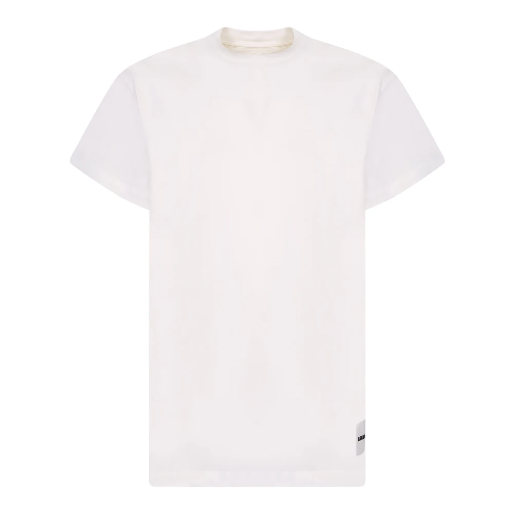 Jil Sander Uomo Bianco - T-Shirt In Cotone 3-Pack - Tops - S