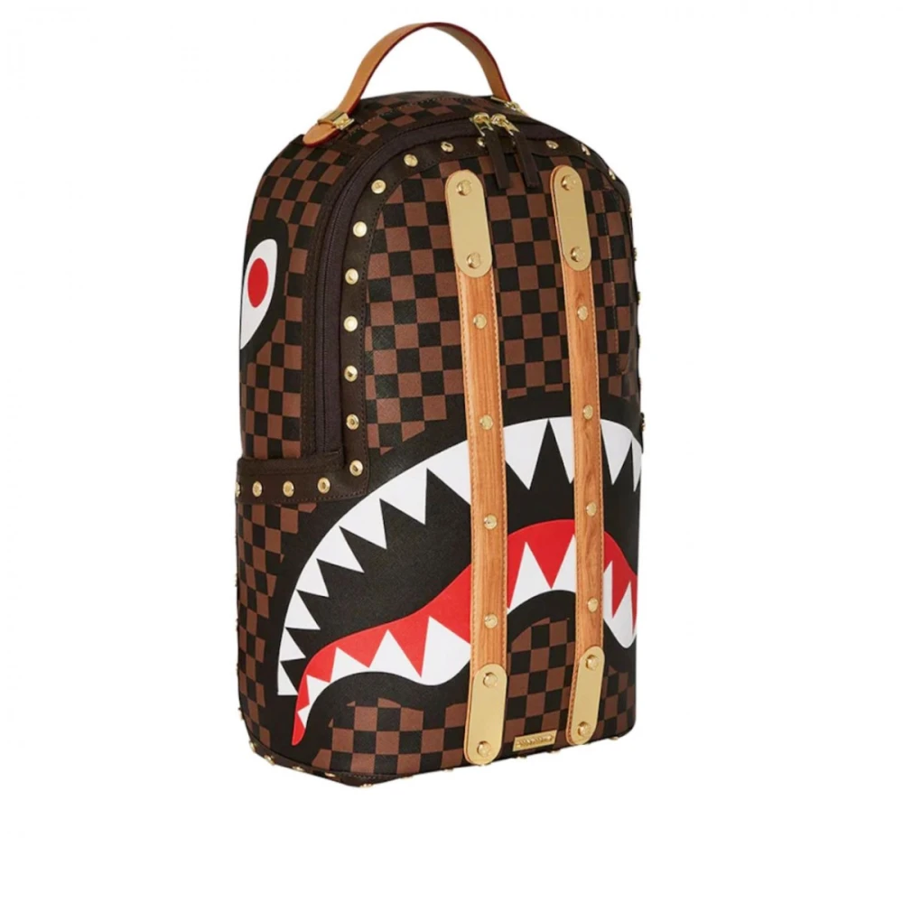 Sprayground Shark Classic Rugzak Brown Unisex