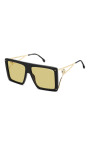 noir-sur-or-jaune-lunettes-de-soleil