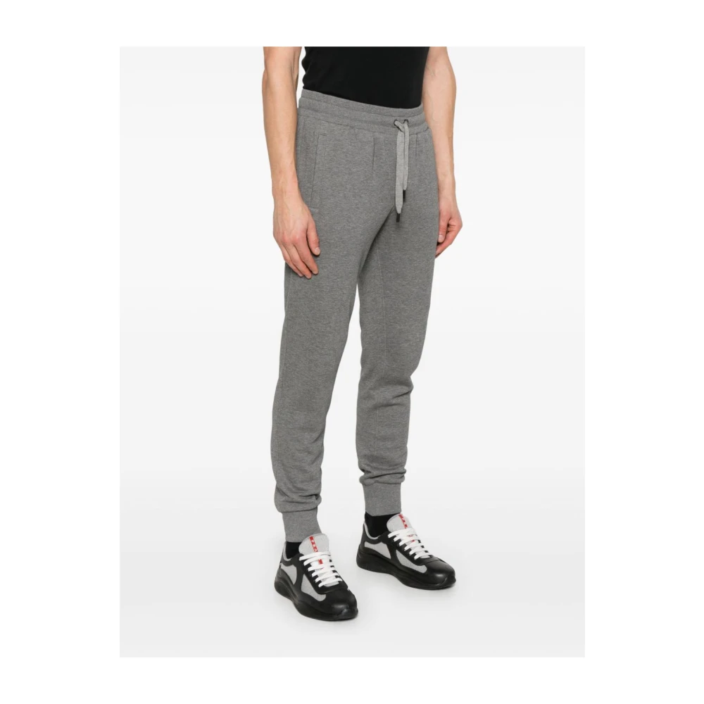 Dolce & Gabbana Antracietgrijze Trekkoordbroek Gray Heren