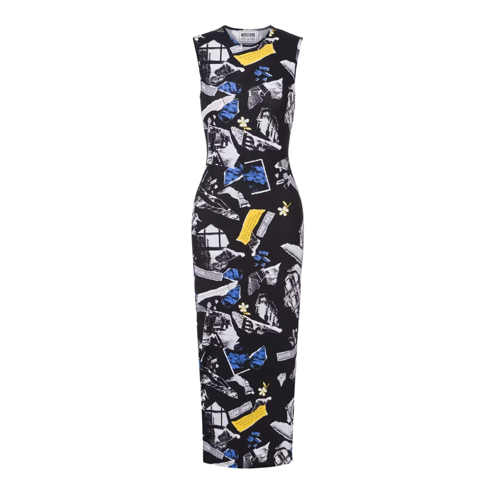 Moschino Stijlvolle Jurken Collectie Black Dames
