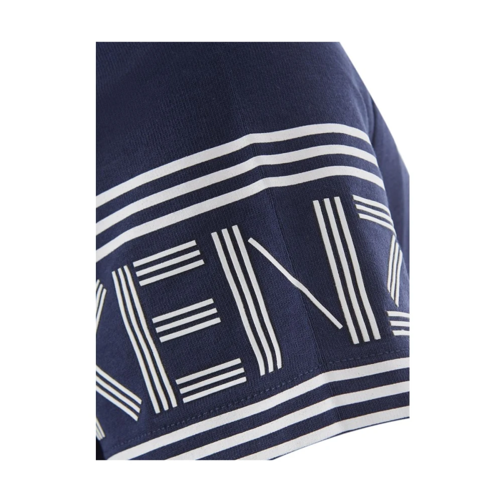 Kenzo Chique Blauw Katoenen Top Blue Dames