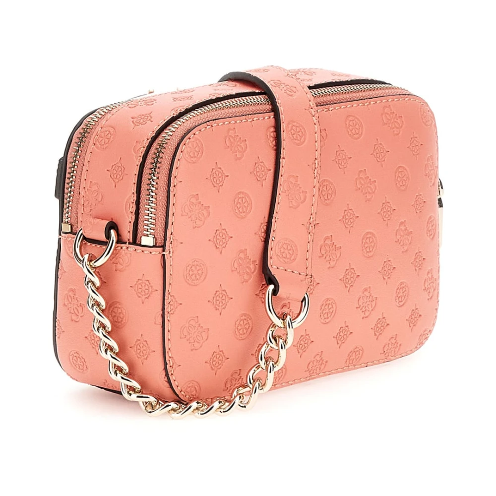Guess Omkeerbare Koraal Crossbody Tas Pink Dames